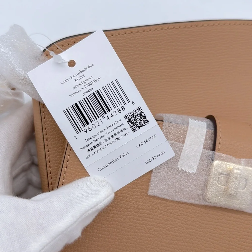 Kate Spade Phoebe Crossbody Duo Tiramisu Mousse